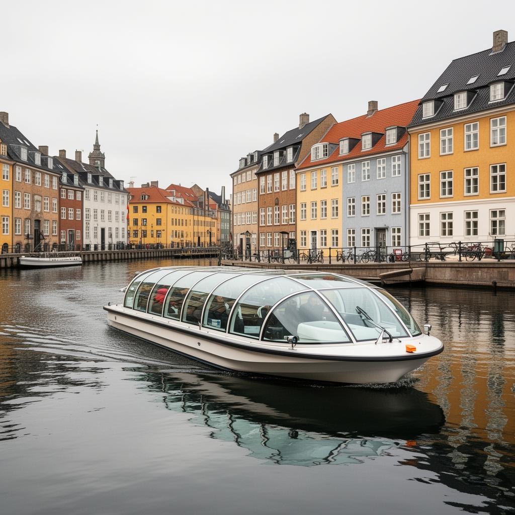 Klassisk tursbåd, København